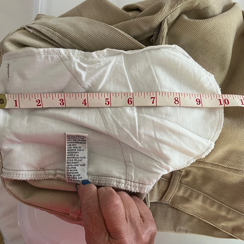 Vittadini High-Rise Corduroy Pants, size 10 - GUC - Picture 5 of 6